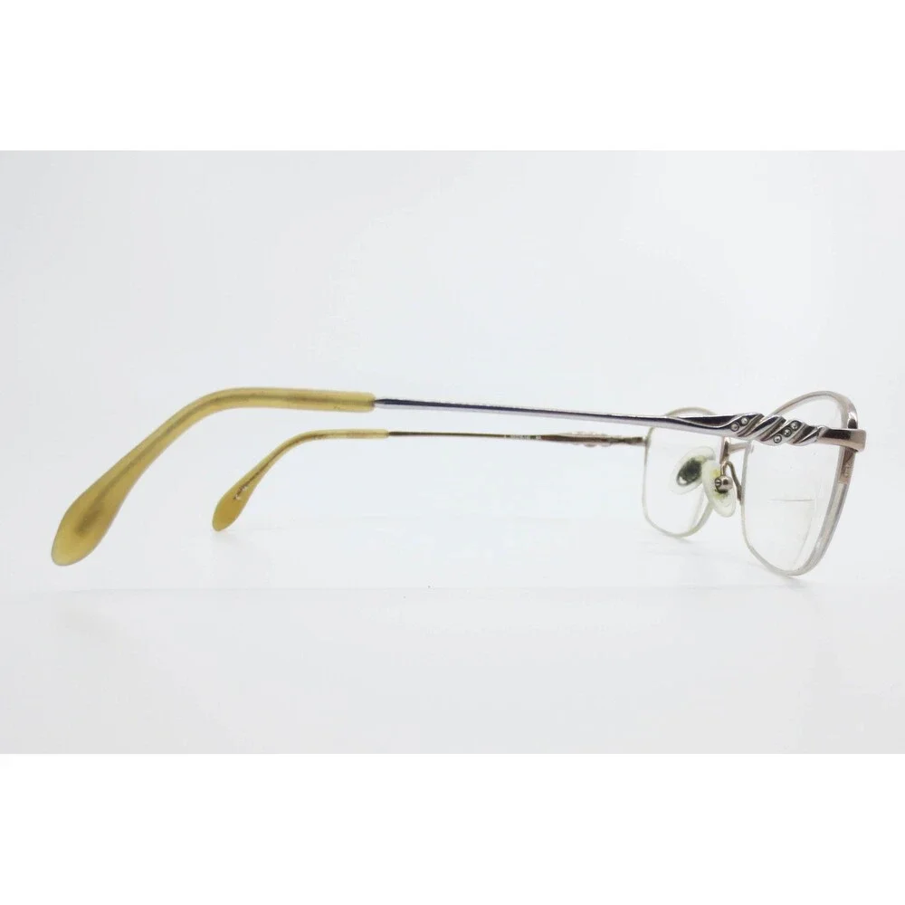Timex T503 Eyeglasses Bronze Semi Rimless Oval Frames 53-16-140 BR Womens